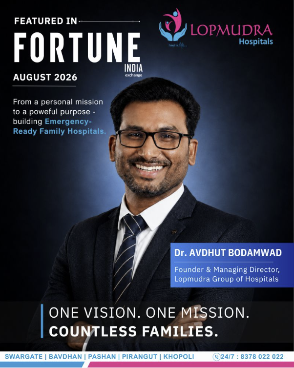 Fortune India Exchange feature on Dr. Avdhut Bodamwad